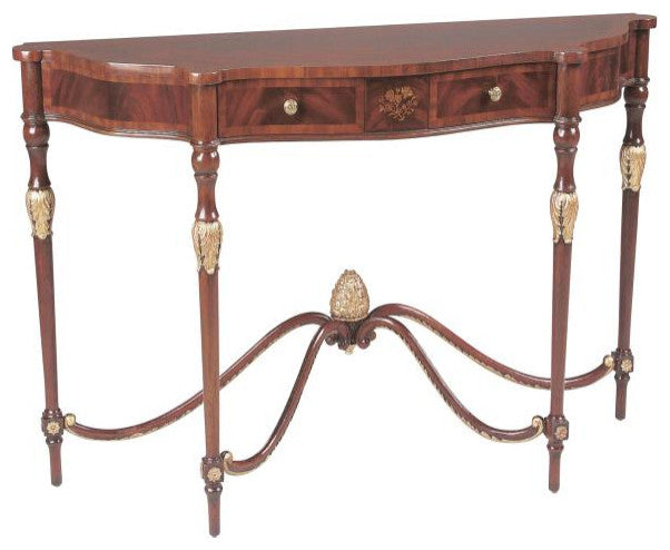 Crotch Late Georgian Console Table