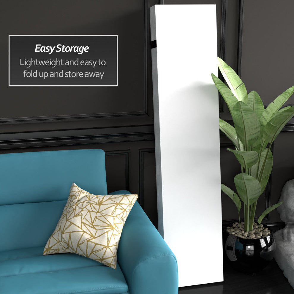 6' Tall Do It Yourself Canvas Room Divider, 6 Panel