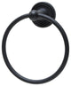 Bradford Towel Ring, Black