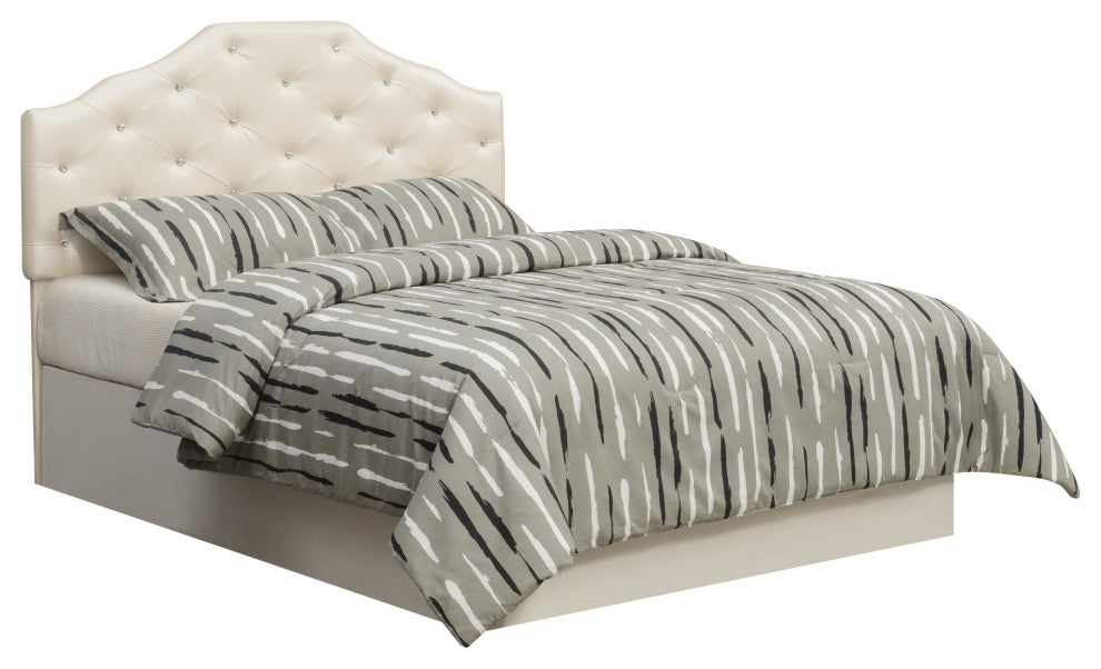 Dawson Queen Headboard Silver