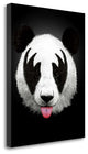 "Panda Rocks" By Robert Farkas,Ready to Hang Giclee Print on Gallery Wrap Canvas