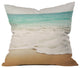 Bree Madden Ombre Beach Outdoor Throw Pillow
