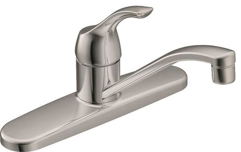Moen CA87526 Adler™ Single-Handle Low Arc Kitchen Faucet, Chrome
