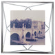 Prisma Photo Frame, Chrome, 4"x4"
