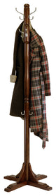 Jera Coat Tree, 9 Hook, Cappuccino