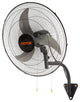 VEVOR Industrial Wall Mount Fan Oscillating Metal Fan 3 Speed, 20"