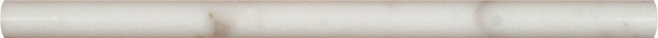 Calacatta Gold Pencil Molding, 3/4"x12", Set of 10