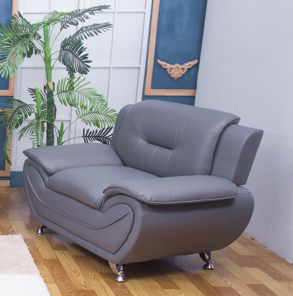 Oreo Grey Living Room Collection, Chair