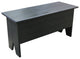 Wooden Storage Bench, Black
