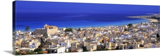 "San Vito Lo Capo Sicily Italy" Canvas Art, 60"x20"x1.25"