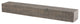 Solid Beam Fireplace Mantel Shelf, Ash Gray, 72"