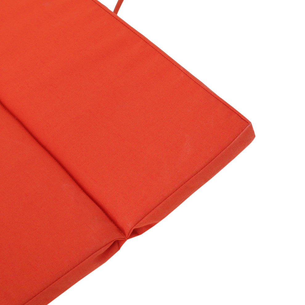 GDF Studio Soleil Outdoor Chaise Lounge Cushion, Orange