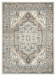 Nourison Quarry 3'9" x 5'9" Ivory Taupe Vintage Indoor Rug