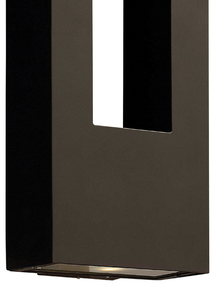 Hinkley Atlantis 16" Outdoor LED Wall Lantern, Bronze