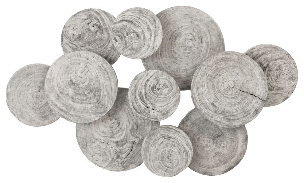 Clouds Wall Art, Gray Stone