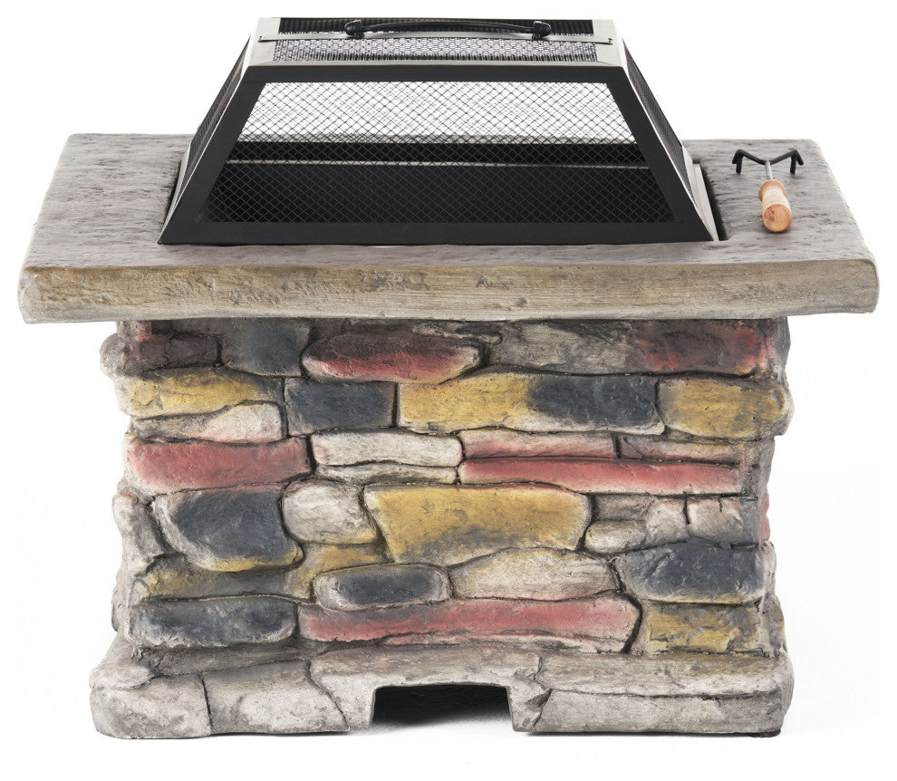 GDF Studio Tundra Outdoor Fire Pit