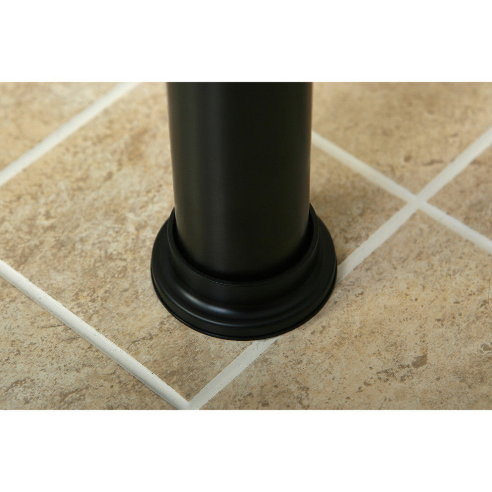 Fauceture Stainless Steel Console Sink Legs, Oil Rubbed Bronze