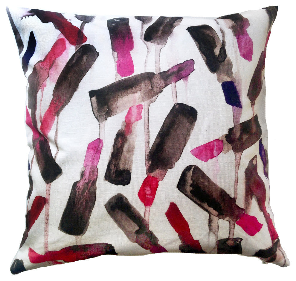 Lipstick Drip PIllow