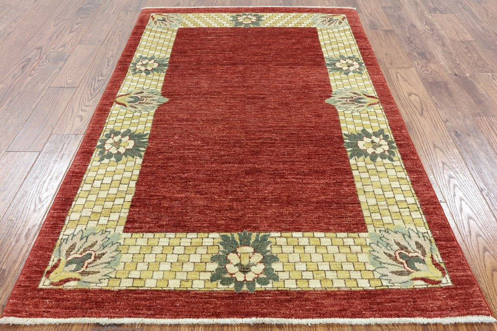 Gabbeh Design Chobi Quality Area Rug 4'x6', W2116