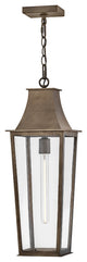 Hinkley Georgetown Large Hanging Lantern, Burnished Bronze