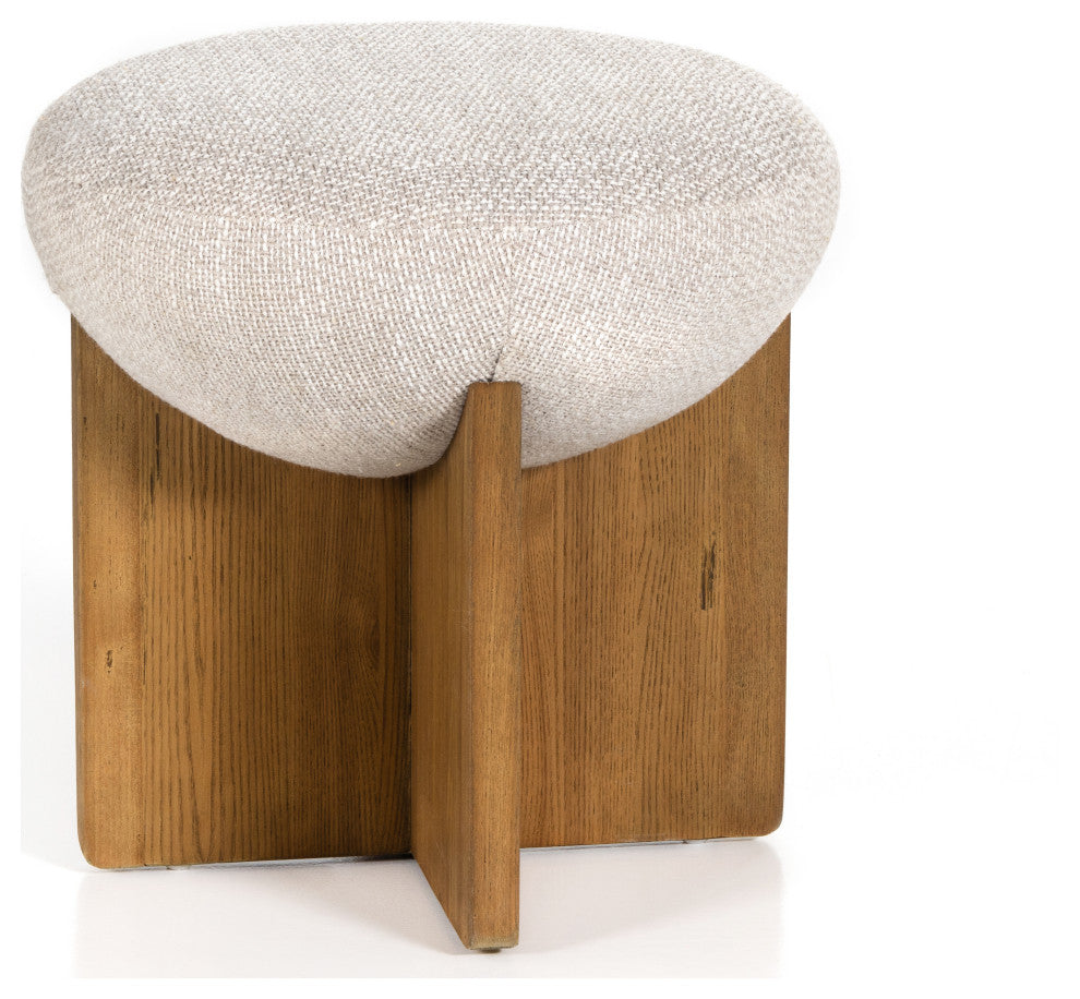 Dax Small Ottoman, Gibson Wheat