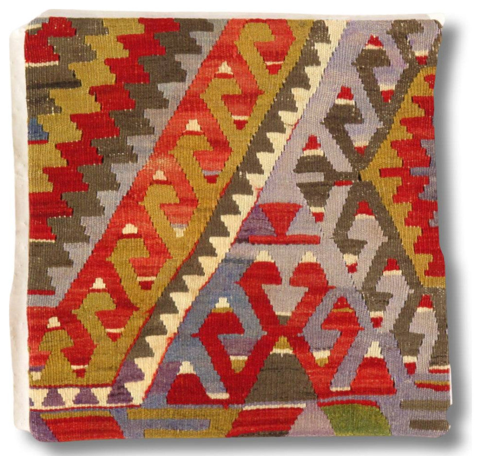 Vintage Hand Woven K137 Pillow, 16"