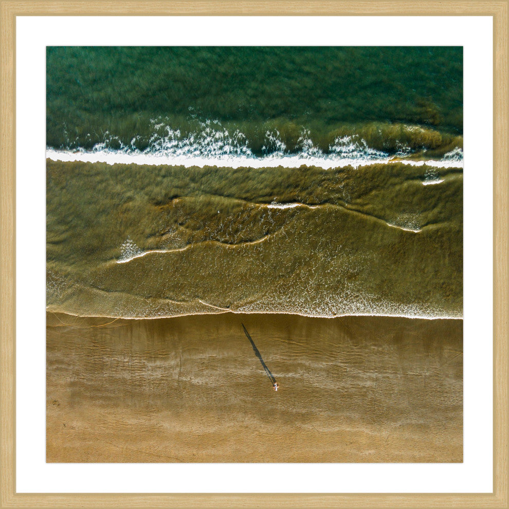 "Arriving Tide" Framed Print by Karolis Janulis