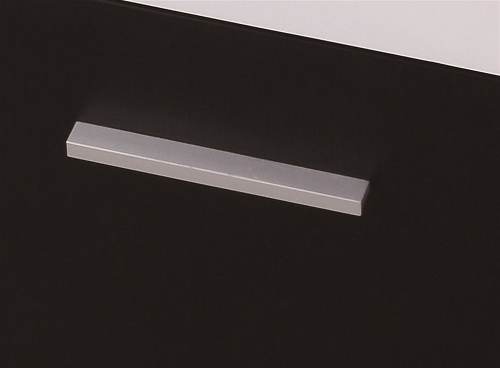 Bliss 18" Wall Mount Bathroom Vanity, Black