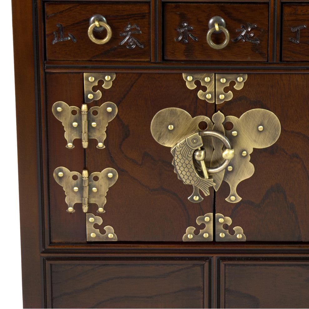 Korean Style 18 Drawer Herbal Medicine Chest
