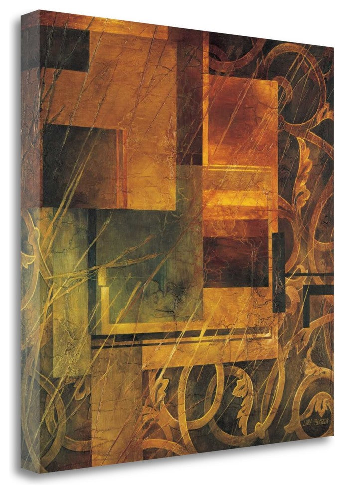 "Visual Patterns I" By Linda Thompson, Giclee Print on Gallery Wrap Canvas