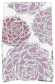 18"x30" Olivia Floral Print Kitchen Towel, Purple