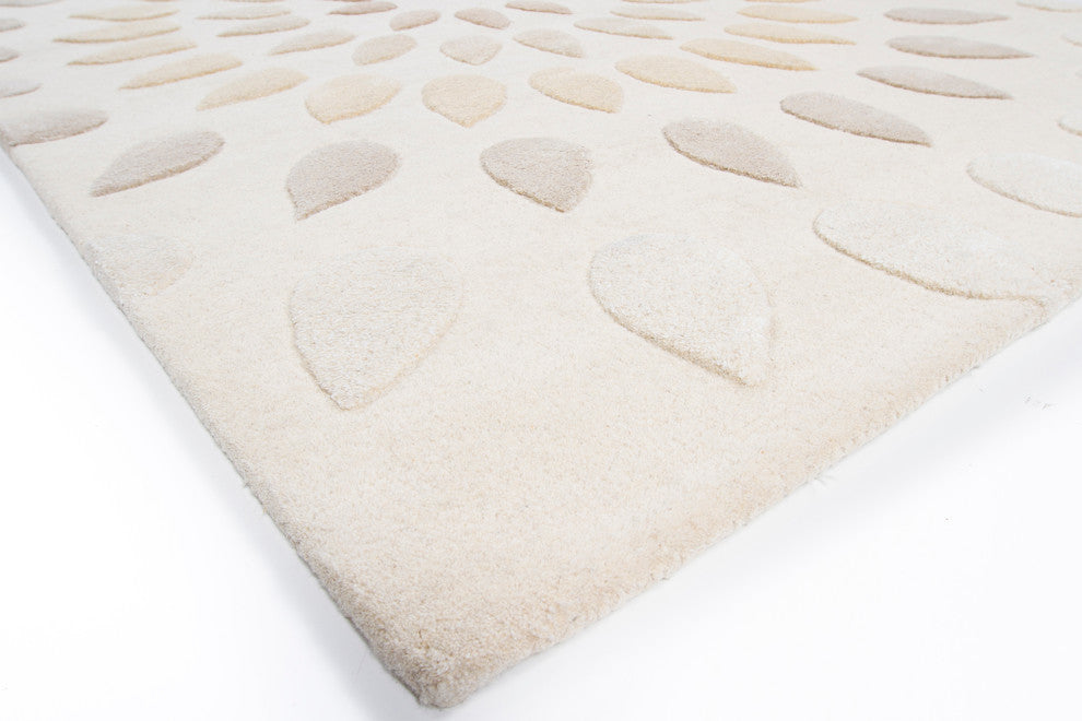 Oleander Contemporary Area Rug, Gray