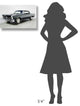 "1966 Pontiac GTO Watercolor" Fine Art Print