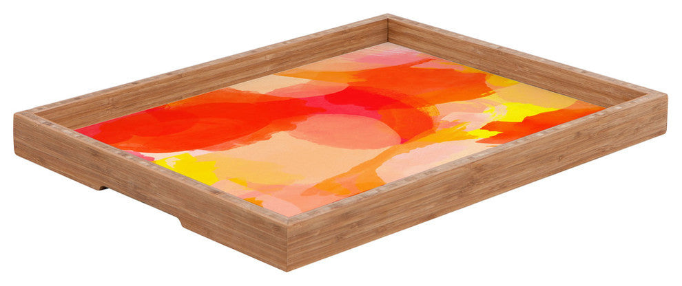 Rebecca Allen A Sunset Rectangular Tray