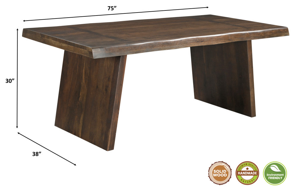 Emma 7-piece Solid Wood Dining Set