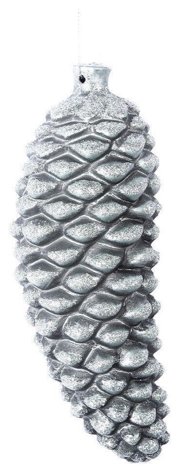 Vickerman Mc194725 8" Limestone Antique Pinecone Christmas Ornament