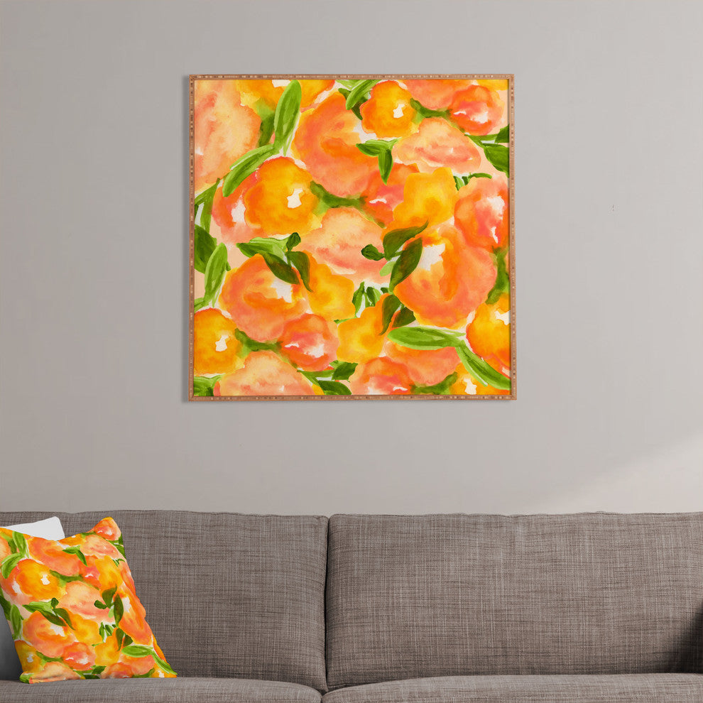 Deny Designs Rebecca Allen Our Summer Garden Framed Wall Art
