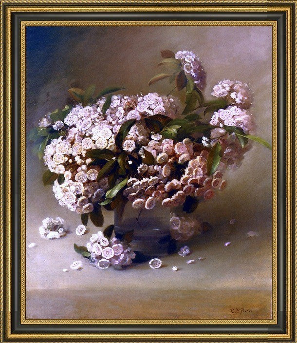 Charles Ethan Porter Mountain Laurel Framed Premium Canvas Print, 20"x25"