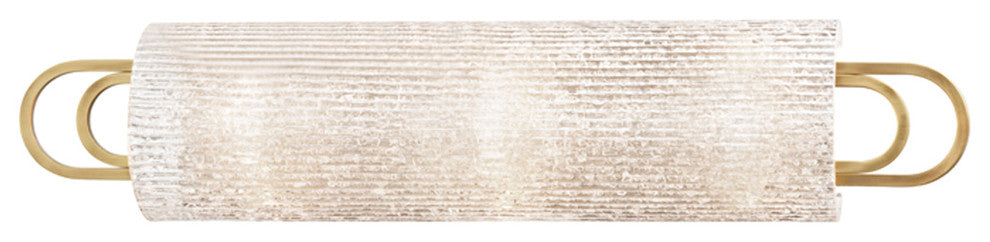 Buckley 3-Light Bath Bracket, Aged Brass