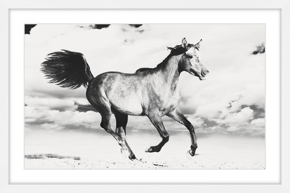 Marmont Hill, "Horse Dance" Framed Painting Print, 45x30