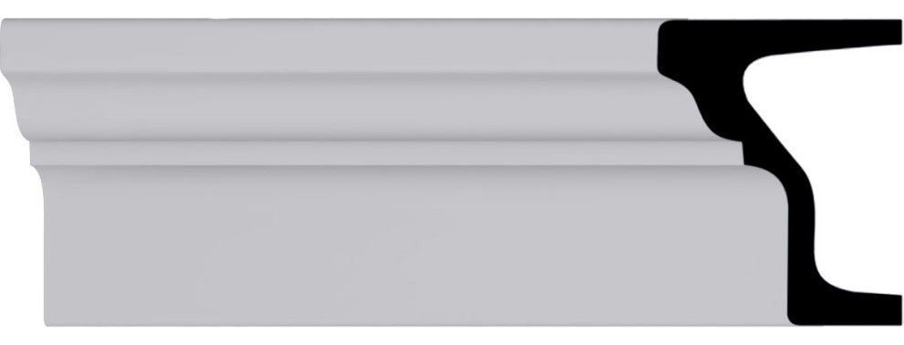 4"H x 4"P x 94 1/2"L Standard Moulding