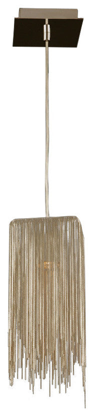 Avenue Lighting Fountain Blvd. 1-Light Pendant, Gold