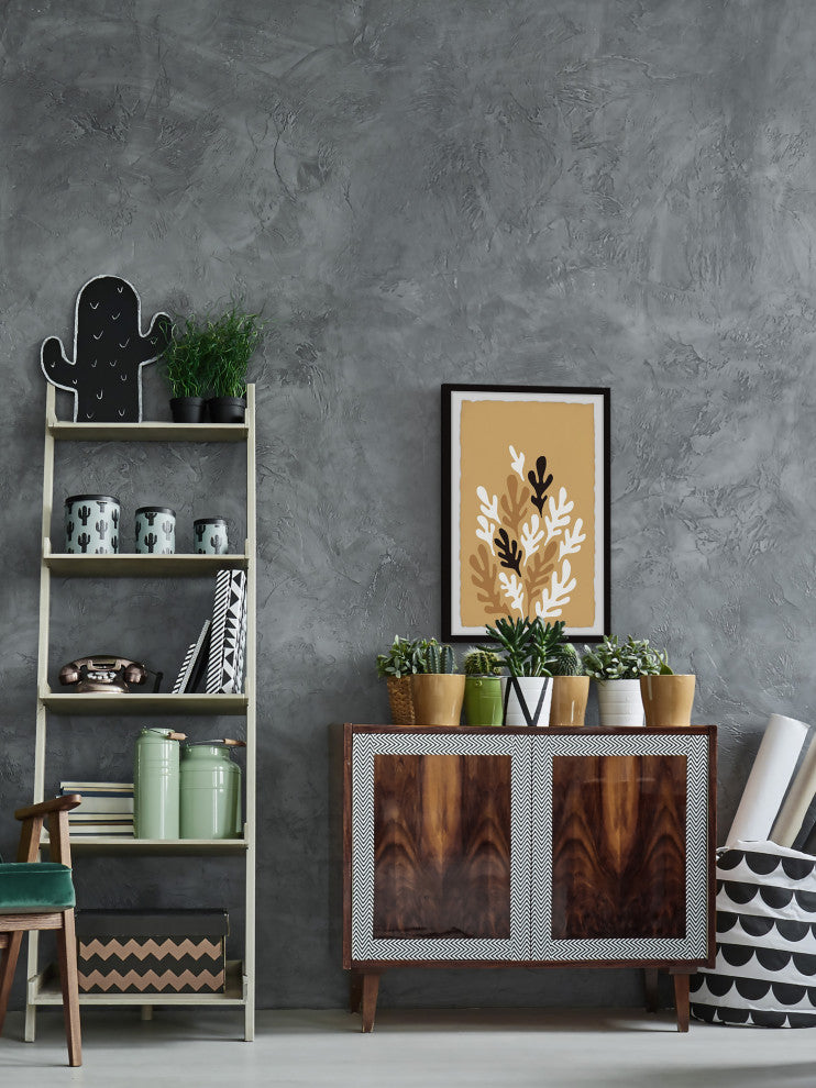 "Leaf Collection" Framed Painting Print, 30x45