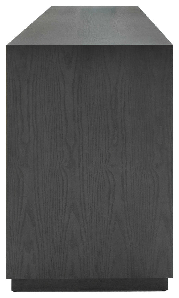 Modrest Manhattan Contemporary Gray and Gold Dresser