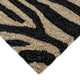 Ravella Zebra Indoor/Outdoor Rug, Black, 2'x3'