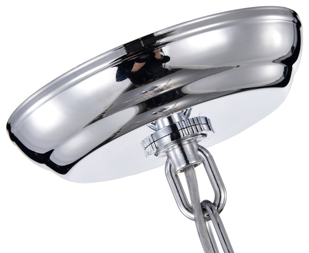 4-Light Double Drum Rectangular Colonial Crystals Shade Pendant Chandelier Glam