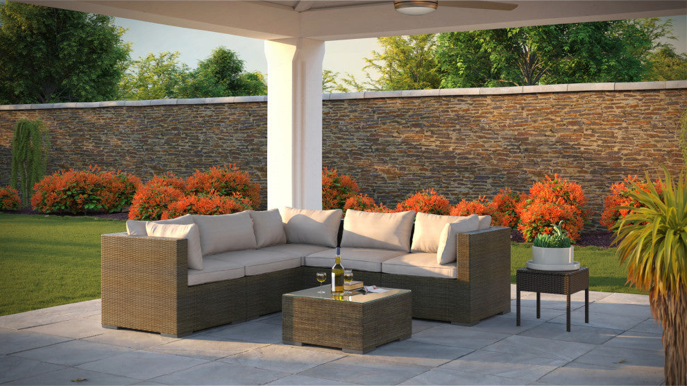 Sino Wicker Sofa Set