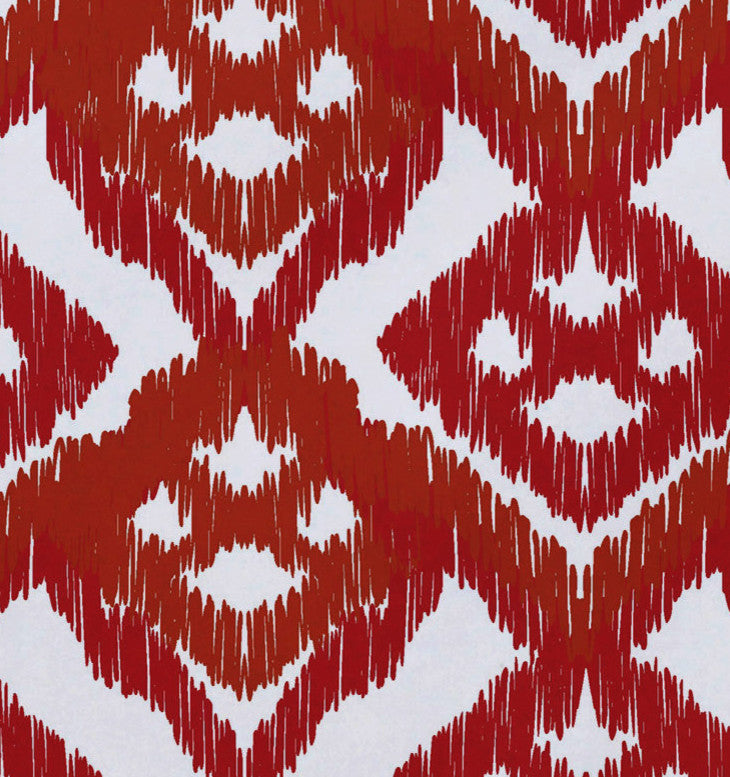 18"x14" Hipster, Geometric Print Placemat, Coral, Set of 4