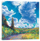 "Edge of Canyon Road Gallery" by Iris Scott, 37"x37"x1.5"