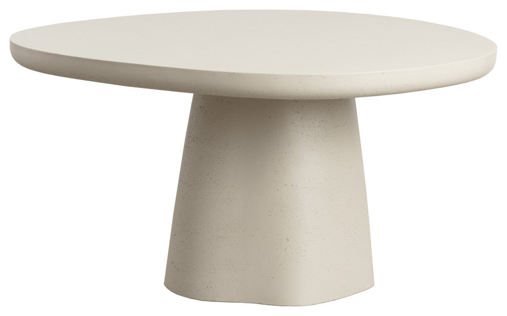 Celica Dining Table, Summer Sand, 55"